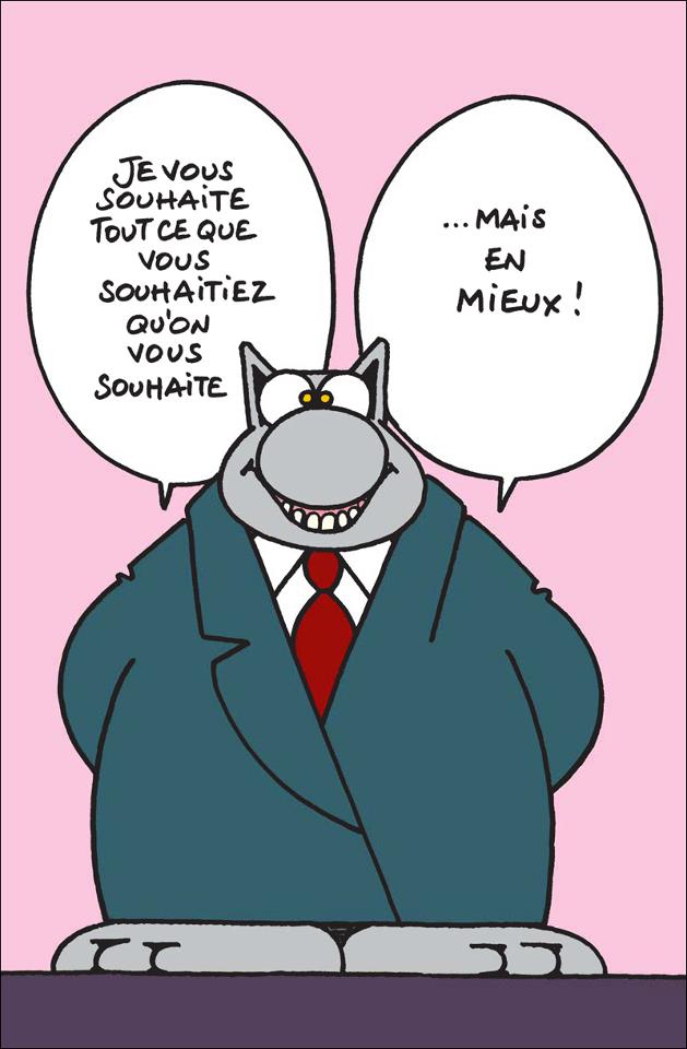 voeux le chat